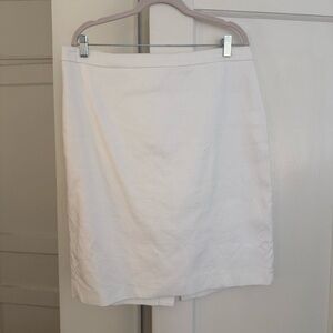 White Pencil Skirt
